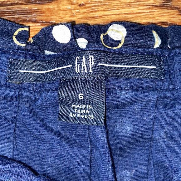 GAP Blue Circle Print Mini Skirt - Picture 3 of 3